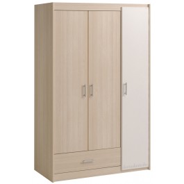 Parisot Charly 3 Door Wardrobe 