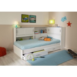 Parisot Snoop Bedroom Set - White 