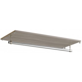 Parisot Easy Dress Hanging Rail Flint Oak