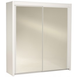 White Carla Wardrobe