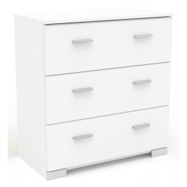 Parisot Galaxy 3 Drawer Chest - White