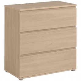 Parisot Neo 3 Drawer Chest - Brooklyn Oak