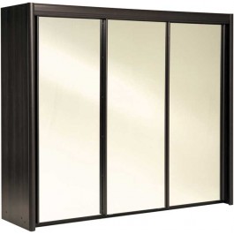 Parisot Carla sliding wardrobe 233cm in Coffee