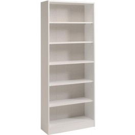 Parisot Sophia wide 5 shelf unit in White