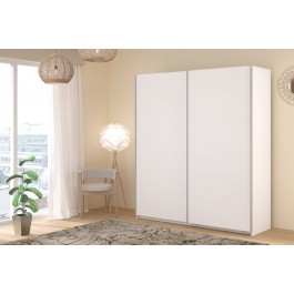 Swing White 180cm Sliding Wardrobe