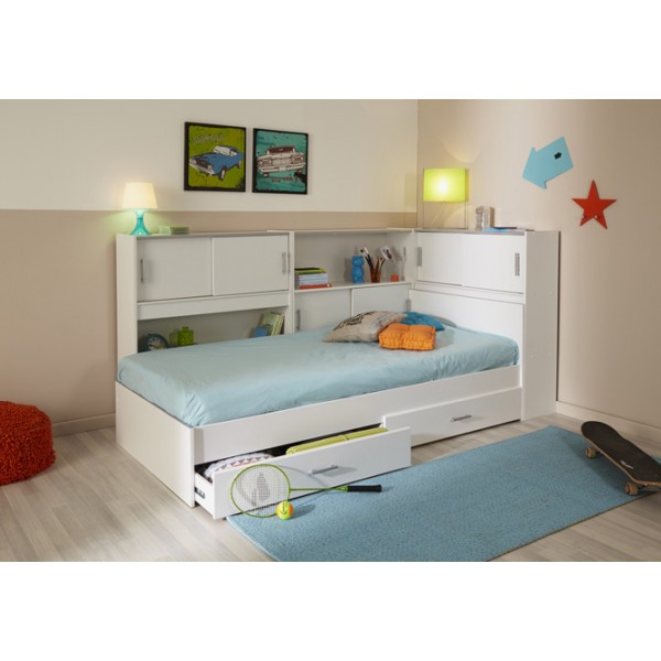 Parisot Snoop Bedroom Set - White 