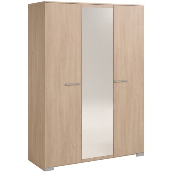Mirrored wardrobe discount 140cm wide