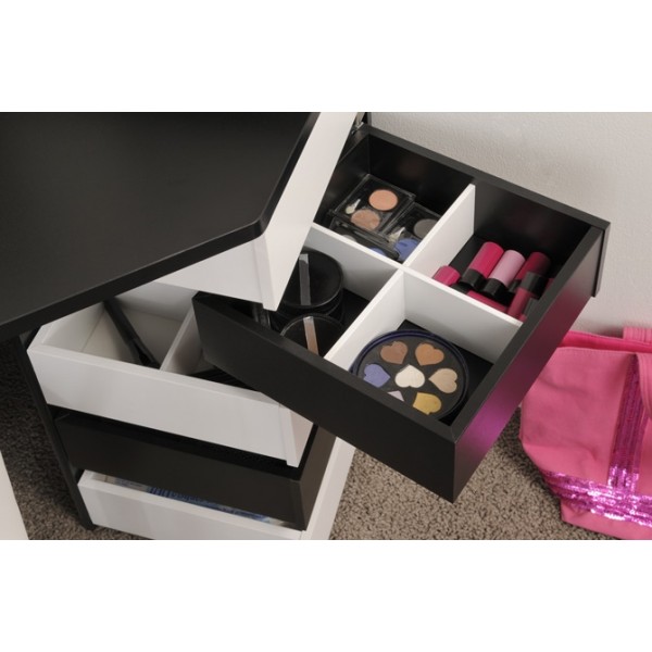 parisot corner vanity dresser