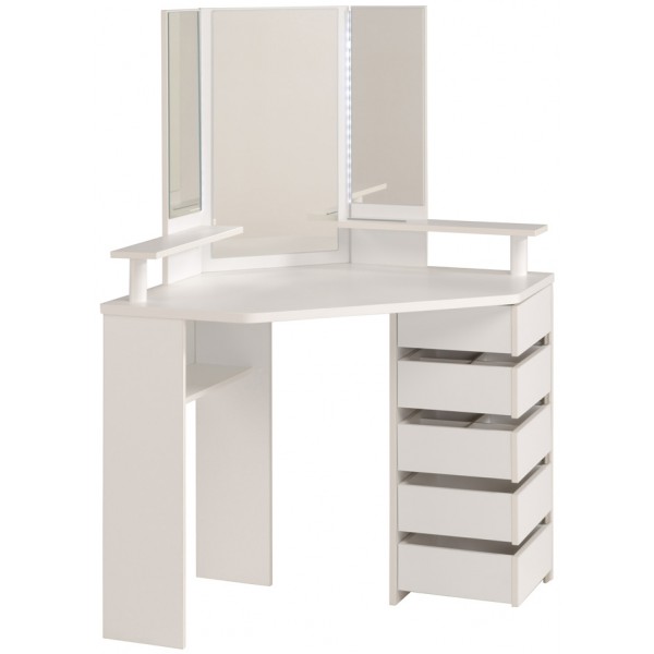 Parisot corner hotsell vanity dresser