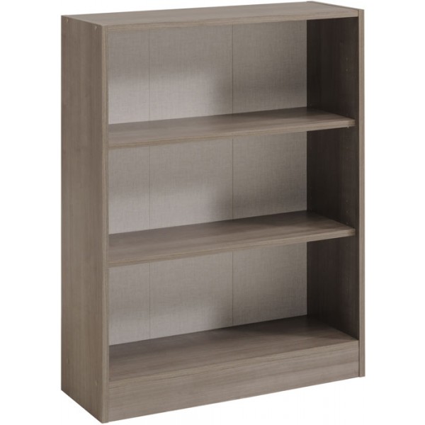 Parisot Sophia wide 2 shelf unit in Silver Walnut