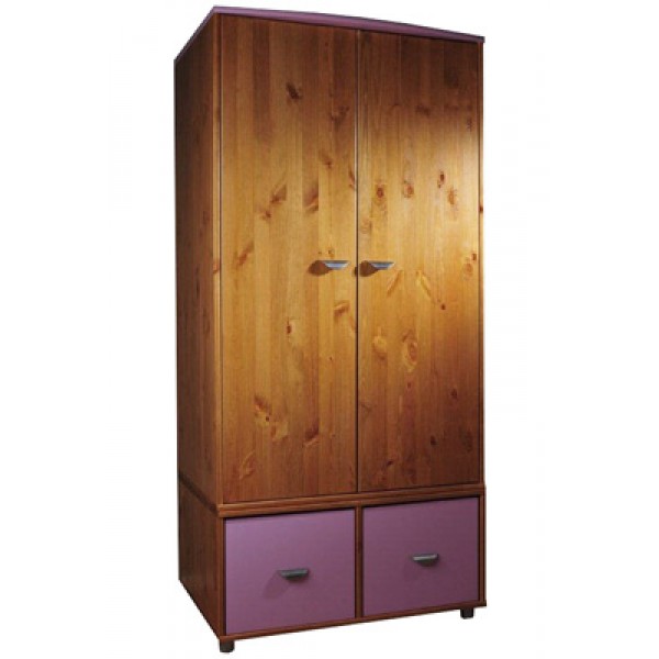 Kids Avenue Wardrobe 2 Cube - Antique