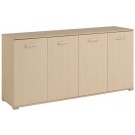 Parisot Element 4 Door Sideboard - St Laurent Beech