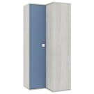 Trasman Corner Wardrobe - Cascina/Blue
