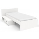 Parisot Galaxy Single Bed - White