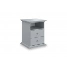 Parisot Margaux Bedside Chest Gray