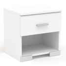 Parisot Galaxy Bedside Table - White