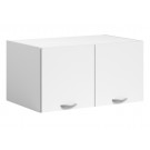 Parisot Daily 2 Door Wardrobe Topper - White