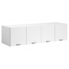 Parisot Daily 4 Door Wardrobe Topper - White