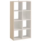 Parisot Kubikub 8 Cube Unit - Acacia & White