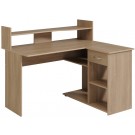 Parisot Moving 2 Corner Desk - Brooklyn Oak