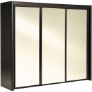 Parisot Carla sliding wardrobe 233cm in Coffee