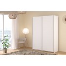 Swing White 150cm Sliding Wardrobe