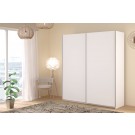 Swing White 180cm Sliding Wardrobe