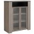 Parisot Gossip Display Cabinet - Clay Oak - SPECIAL OFFER