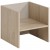 Parisot Easy Dress Small Narrow Shelf Unit - Dakota Oak