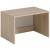 Parisot Easy Dress Small Wide Shelf Unit - Dakota Oak
