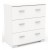 Parisot Galaxy 3 Drawer Chest - White
