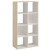Parisot Kubikub 8 Cube Unit - Acacia & White - UK STOCK