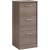 Parisot Ludik Filing Cabinet - Silver Walnut