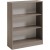 Parisot Sophia Wide Shelving Unit with 2 Shelves in Silver Walnut