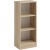 Parisot Sophia Narrow Shelving Unit with 2 Shelves in Dakota Oak