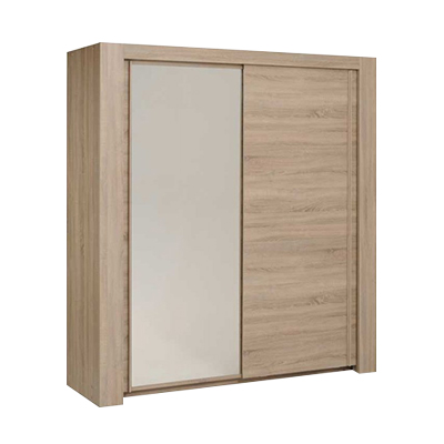 Parisot Sun Half Mirrored Sliding Wardrobe